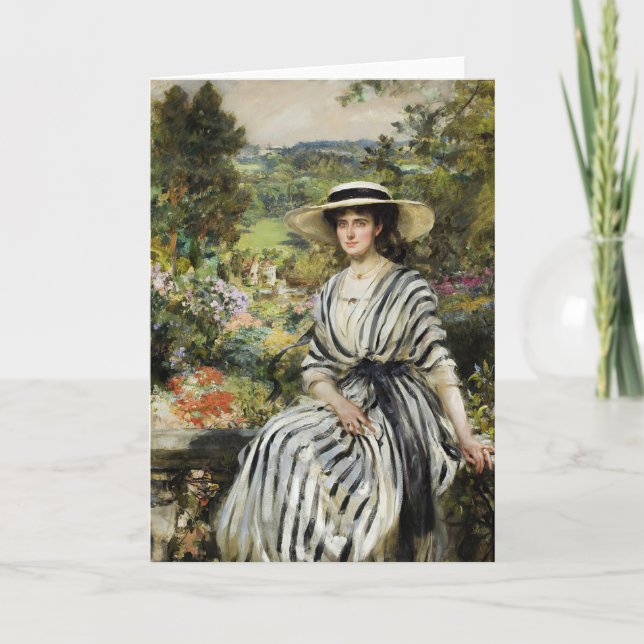 Cartão Edward Windsor Hussey | James Jebusa Shannon (Frente)