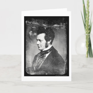 Cartão Edwin Forrest Daguerreotype 1852