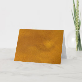 Cartão Efeito Dourado
