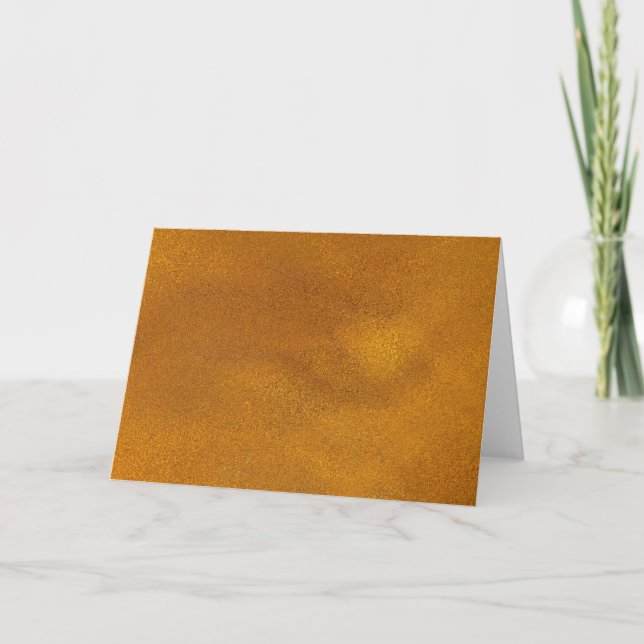 Cartão Efeito Dourado (Frente)