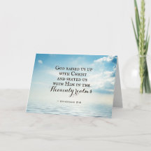 Efesianos 2:6 Deus nos criou com Cristo, Bíblia