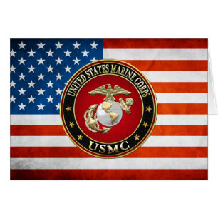 Cartão EGA do USMC [edição especial] [3D]