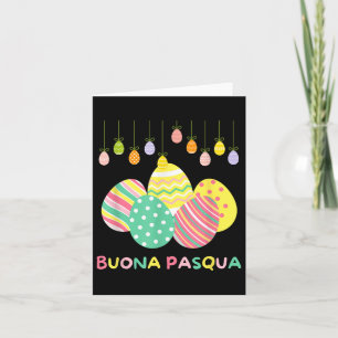 Cartão Egg Hunt Day Italiana Felz pascoa Itália Páscoa Bu