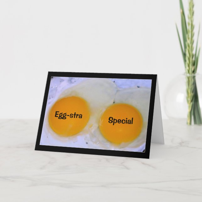 Cartão Egg-stra Special - That's What You Are! (Frente)