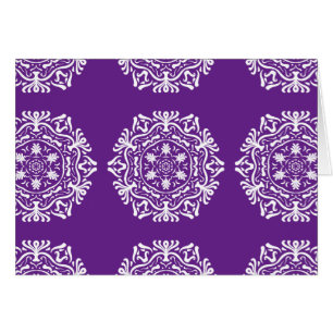 Cartão EggPlant Mandala
