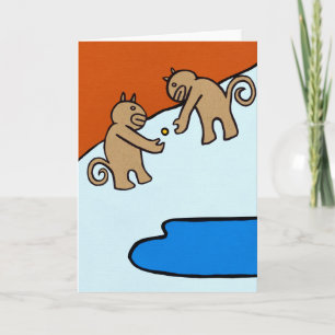 Cartão EGGROLLER  Greeting Card