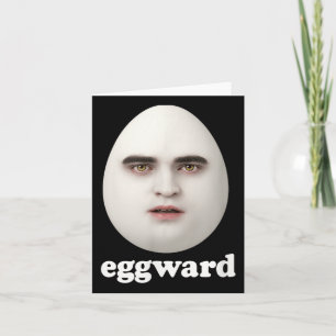 Cartão Eggward Funny Meme