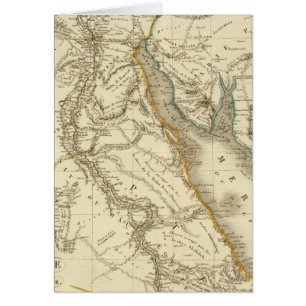 Cartão Egito, Arábia Saudita