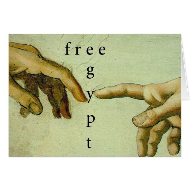 Cartão egito livre (Frente Horizontal)