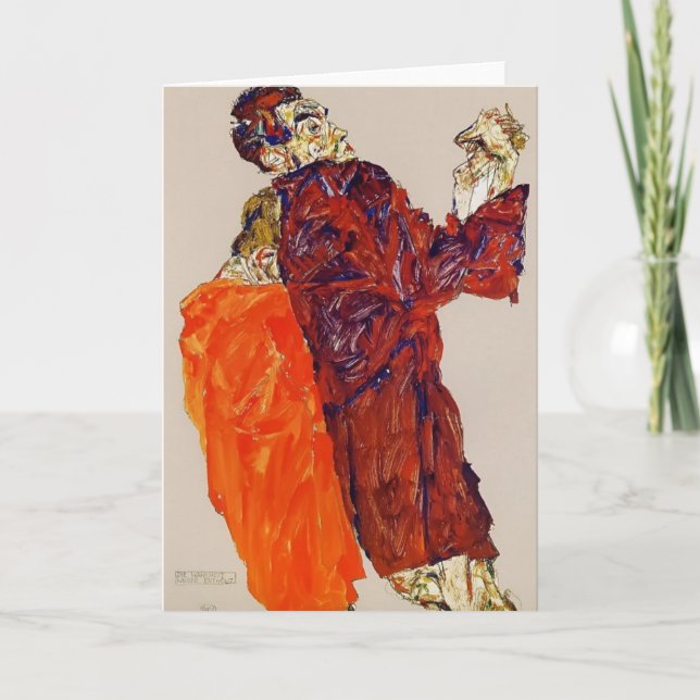Cartão Egon Schiele- The Truth was Revealed (Frente)