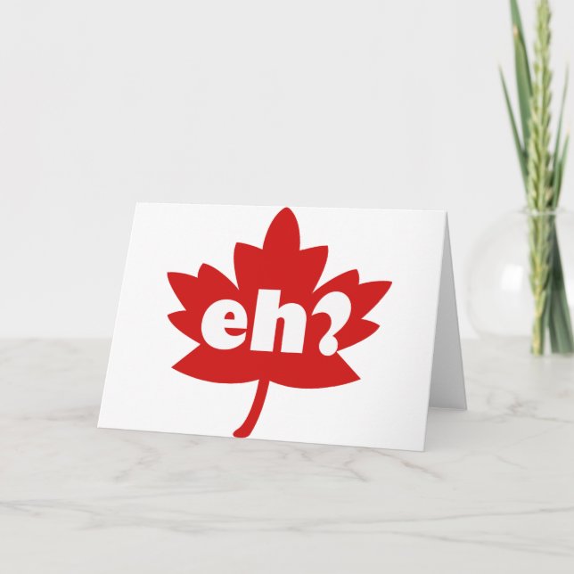 Cartão Eh? (Frente)