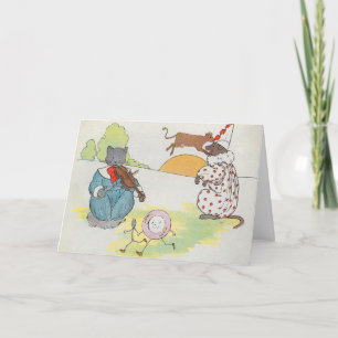 Cartão Ei Diddle Diddle O Gato e o Rhyme Inativo