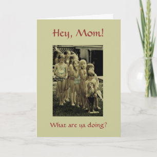 Cartão Ei, mãe ~ card