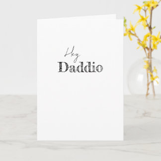 Cartão Ei Papai FELIZ DIA DOS PAIS Moderno