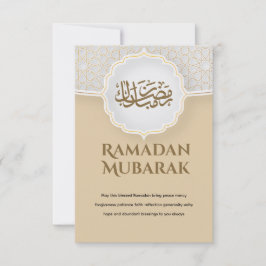 Cartão Eid Mubarak com Masjid