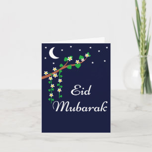 Cartão Eid Mubarak - Ramadã