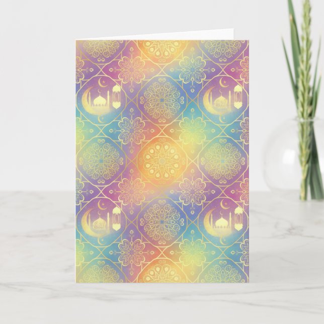 Cartão Eid/Ramadan (Frente)