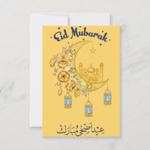 Cartão Eid Ul Adha Mubarak
