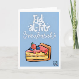 Cartão Eid ul Fitr Mubarak - Dessert