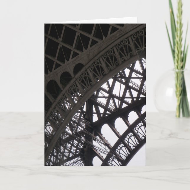 Cartão Eiffel Tower (Frente)