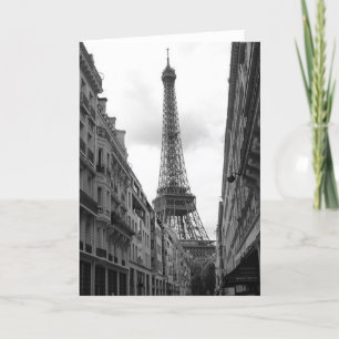 Cartão Eiffel Tower Greeting Card