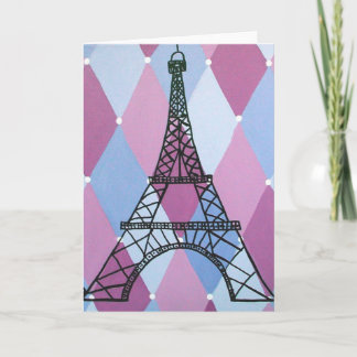 Cartão Eiffel Tower Note Card