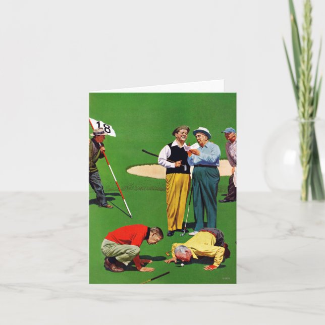 Cartão Eighteenth Hole (Frente)