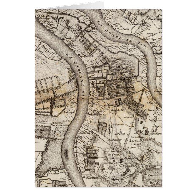 Cartão ejido d'Ambes (Frente)