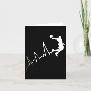 Cartão Ekg Frequência Do Jogador De Bysketbyll Dunki