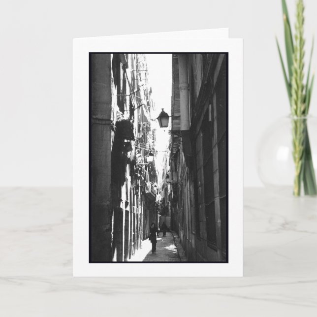 Cartão El Callejon Greeting Card (Frente)