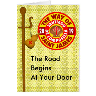 Cartão EL Camino de Santiago 2019