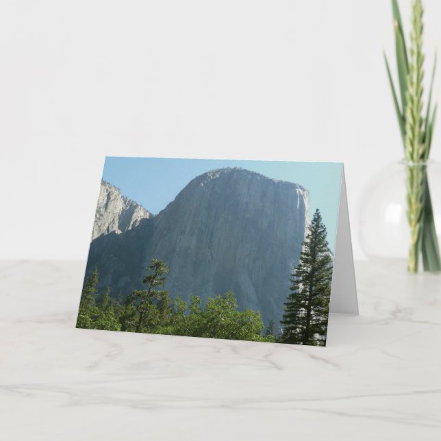 Cartão El Capitan do Parque Nacional de Yosemite (Frente)
