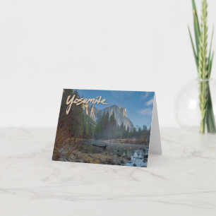 Cartão El Capitan Yosemite Notecard