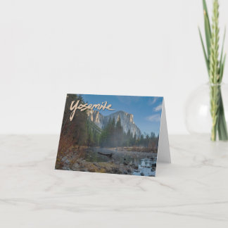 Cartão El Capitan Yosemite Notecard