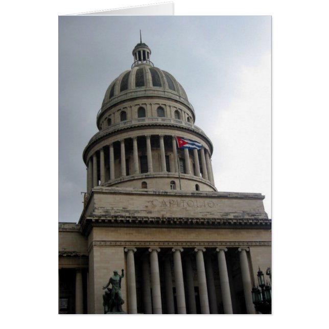 Cartão el capitolio havana (Frente)