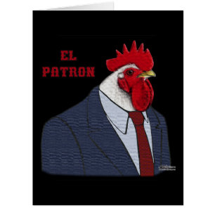Cartão El Gallo Patron