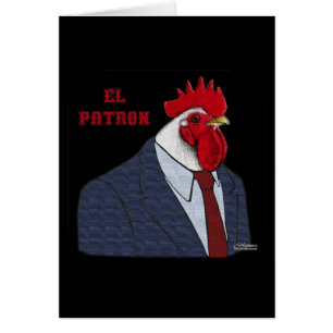 Cartão El Gallo Patron