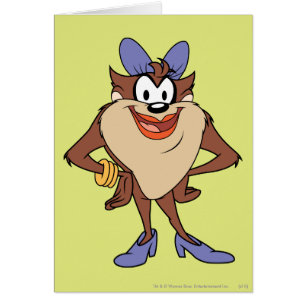 Cartão Ela-Diabo em Cor