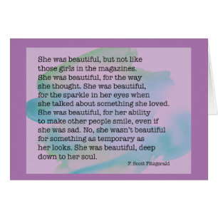 Cartão Ela Era Bela Edição Puro