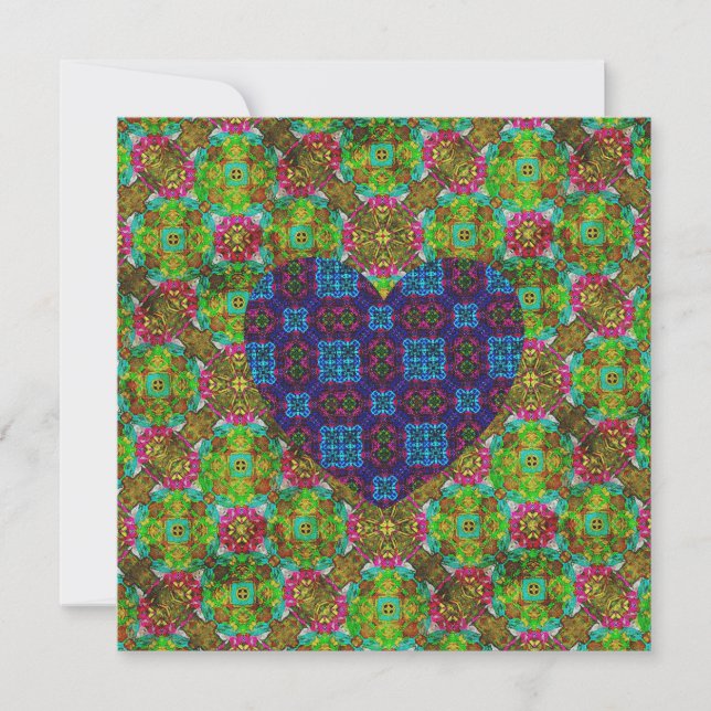 Cartão Elafonisi Heart (Frente)