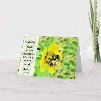 Cartão Ele Fez Tudo Bello - Ecc 3:11 Em Branco