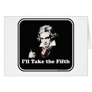 Cartão Ele leva o quinto!