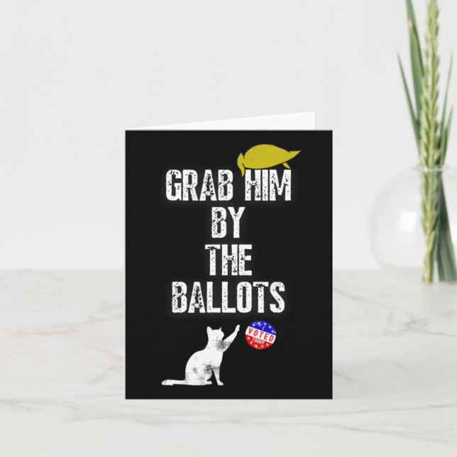 Cartão Ele Pelos Polls Kamala Harris 47 47º Presidente U (Frente)