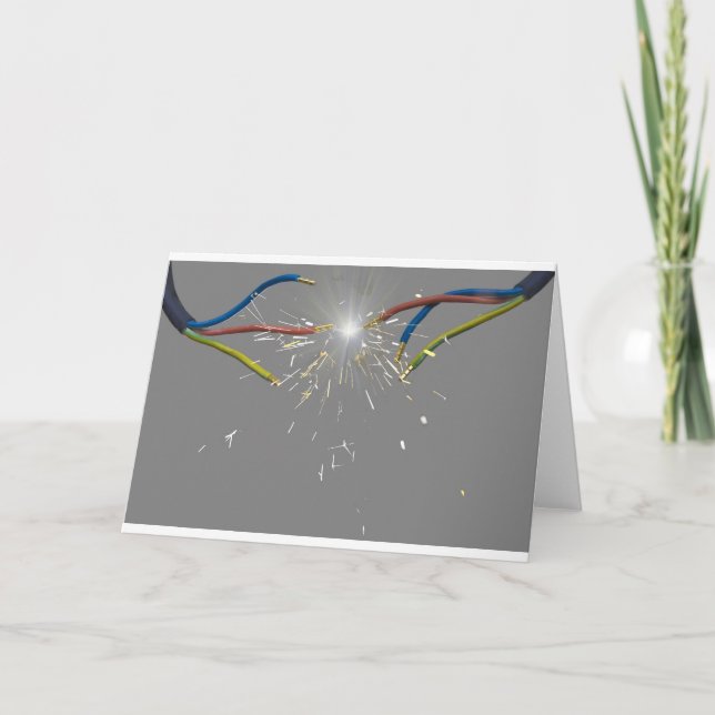 Cartão electrical spark (Frente)