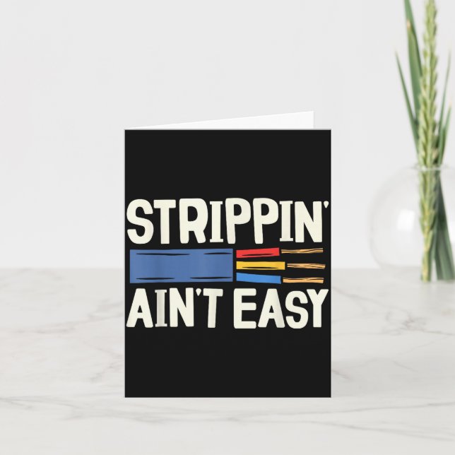 Cartão Electrician N Ain't Easy Dad Grandpa Papa Fathers  (Frente)