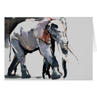 Cartão Elefante africano 2012