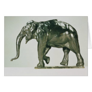 Cartão Elefante branco