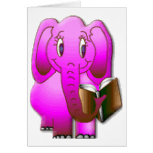 Cartão Elefante mais esperto