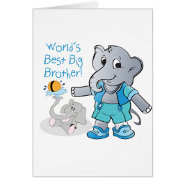 Cartão Elefante, o melhor big brother do mundo