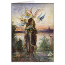 Elefante sagrado (Péri) por Gustave Moreau